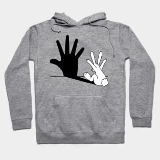 Rabbit Hand Shadow Hoodie